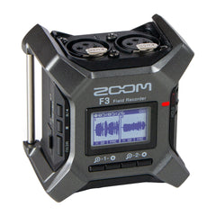 A Photo Of Zoom F3 32-Bit Float Field Audio Recorder with Dual A/D Converters, XLR Inputs, and 192 kHz WAV Recording