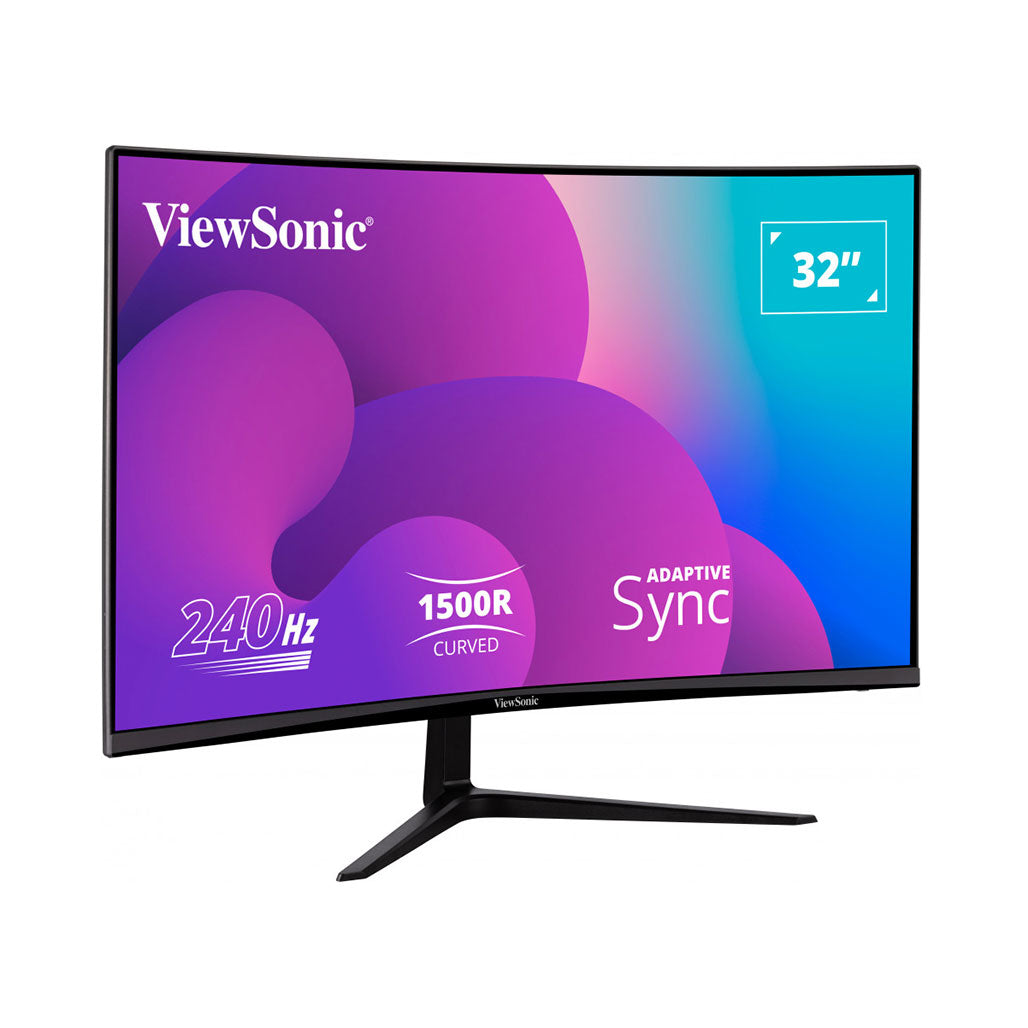 ViewSonic VX3219-PC-MHD 32 inch 240Hz Curved Gaming Monitor, 31145742926076, Available at 961Souq