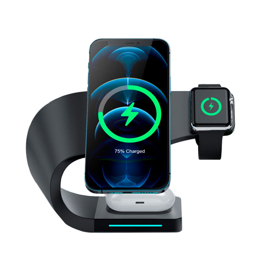 Wireless charger 3 in 1 Open Wireless Era QI 15W, 31345696440572, Available at 961Souq