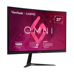 A Photo Of ViewSonic VX2718-PC-MHD 27-Inch FHD Gaming Monitor | 165Hz Refresh Rate, 1ms Response Time, Curved VA Panel, HDMI & DisplayPort