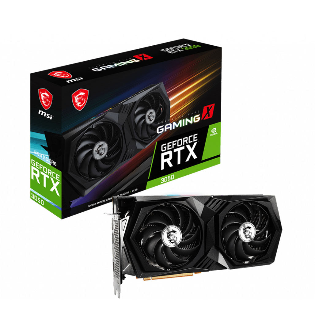 MSI Gaming GeForce RTX 3050 8GB GDDR6, 31071053283580, Available at 961Souq