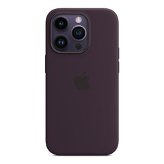 Apple iPhone 14 Pro/Pro Max Silicone Case with MagSafe Deep purple iPhone 14 Pro from Apple sold by 961Souq-Zalka
