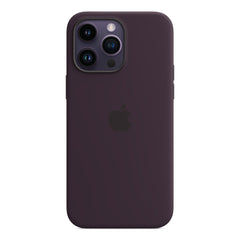 Apple iPhone 14 Pro/Pro Max Silicone Case with MagSafe Deep purple iPhone 14 Pro Max from Apple sold by 961Souq-Zalka