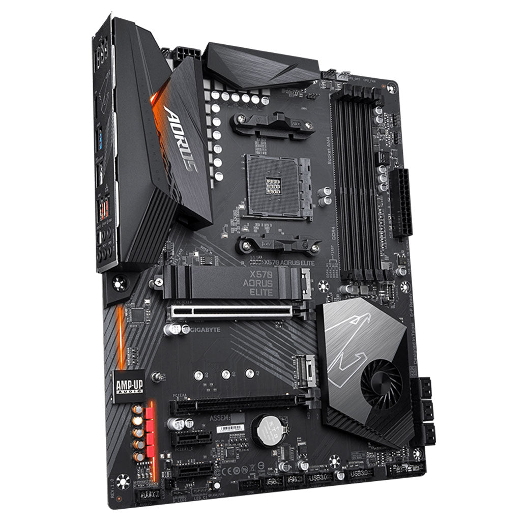 Gigabyte X570 Aorus ELITE 1.0 motherboard - AM4, 29876922253564, Available at 961Souq