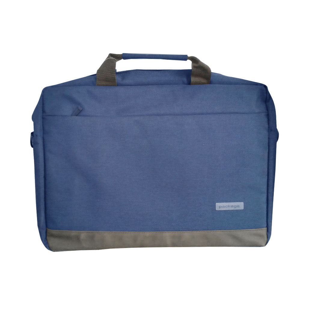 Package 15.6" Laptop Bag Gray/Blue Blue from Other sold by 961Souq-Zalka
