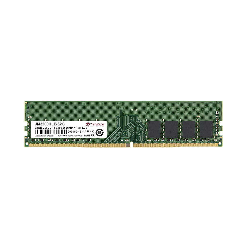 Transcend DDR4 DRAM Module 3200 Mbps, 31510865281276, Available at 961Souq