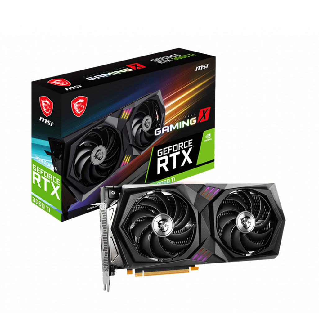 MSI Gaming GeForce RTX 3060 Ti LHR 8GB GDRR6, 31071354618108, Available at 961Souq