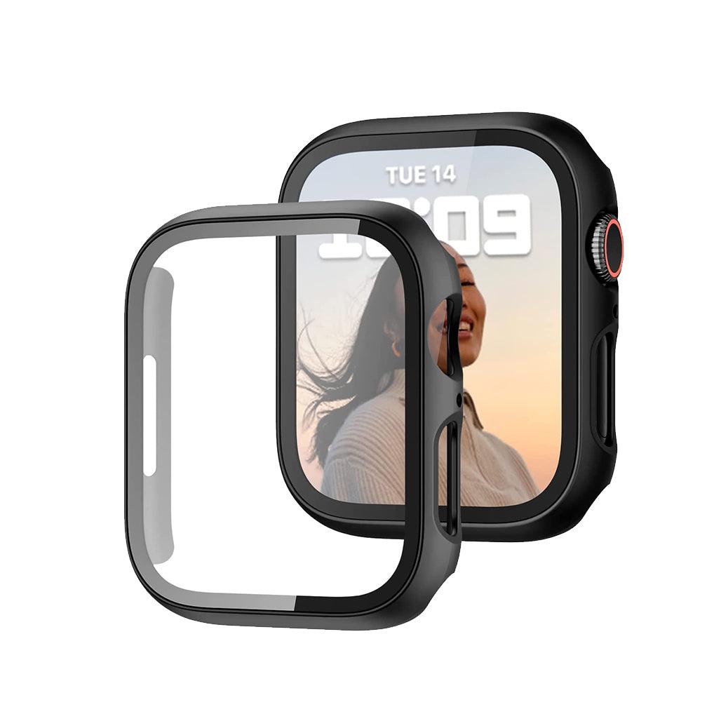 Apple Watch Tempered Glass Case 360 Full Cover, 29226963861756, Available at 961Souq