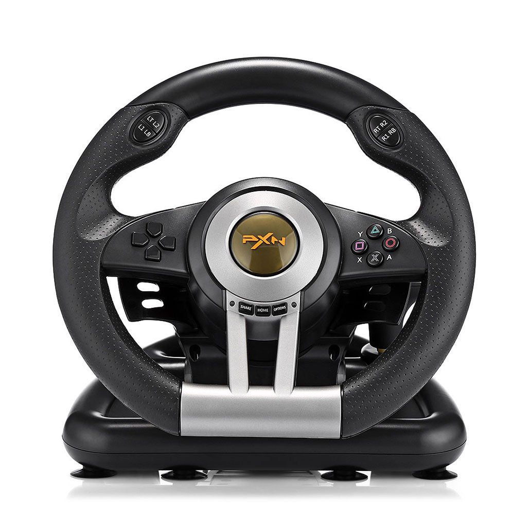 PXN – V3 Pro/ Racing Game Steering Wheel With Brake Pedal from PXN sold by 961Souq-Zalka