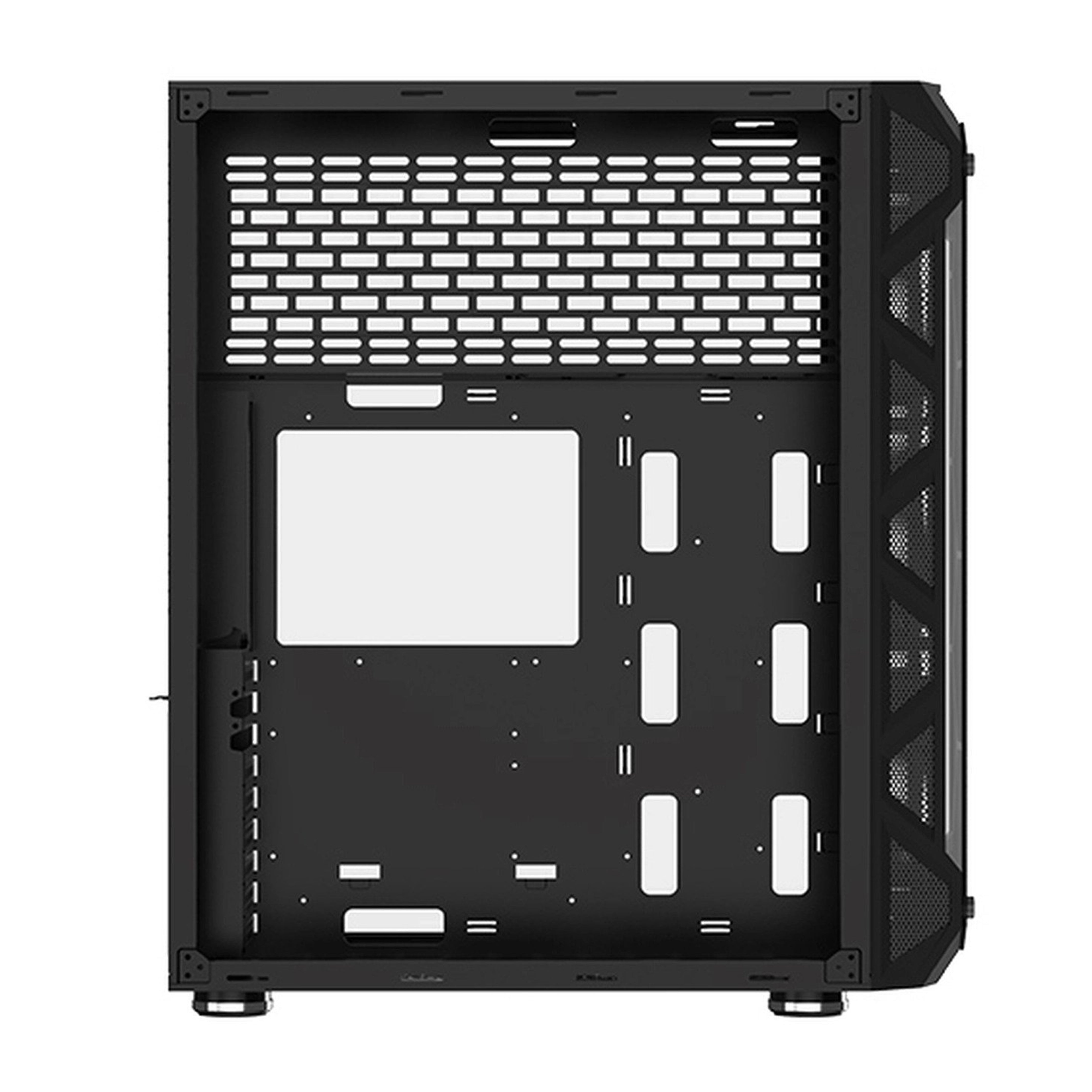 Xigmatek E-ATX Overtake RGB Large Tower Case With Glass Panels Black EN43477, 29904664002812, Available at 961Souq