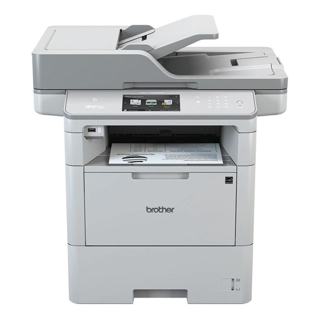 Brother MFC-L6900DW Mono Laser Multi-function Printer 4-in1 High speed Monochrome Laser Multi-Function Centre designed for business, 22194668929196, Available at 961Souq