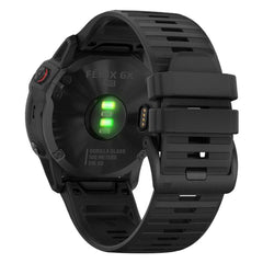 A Photo Of Garmin FĒNIX 6X Pro - Black With Black Band