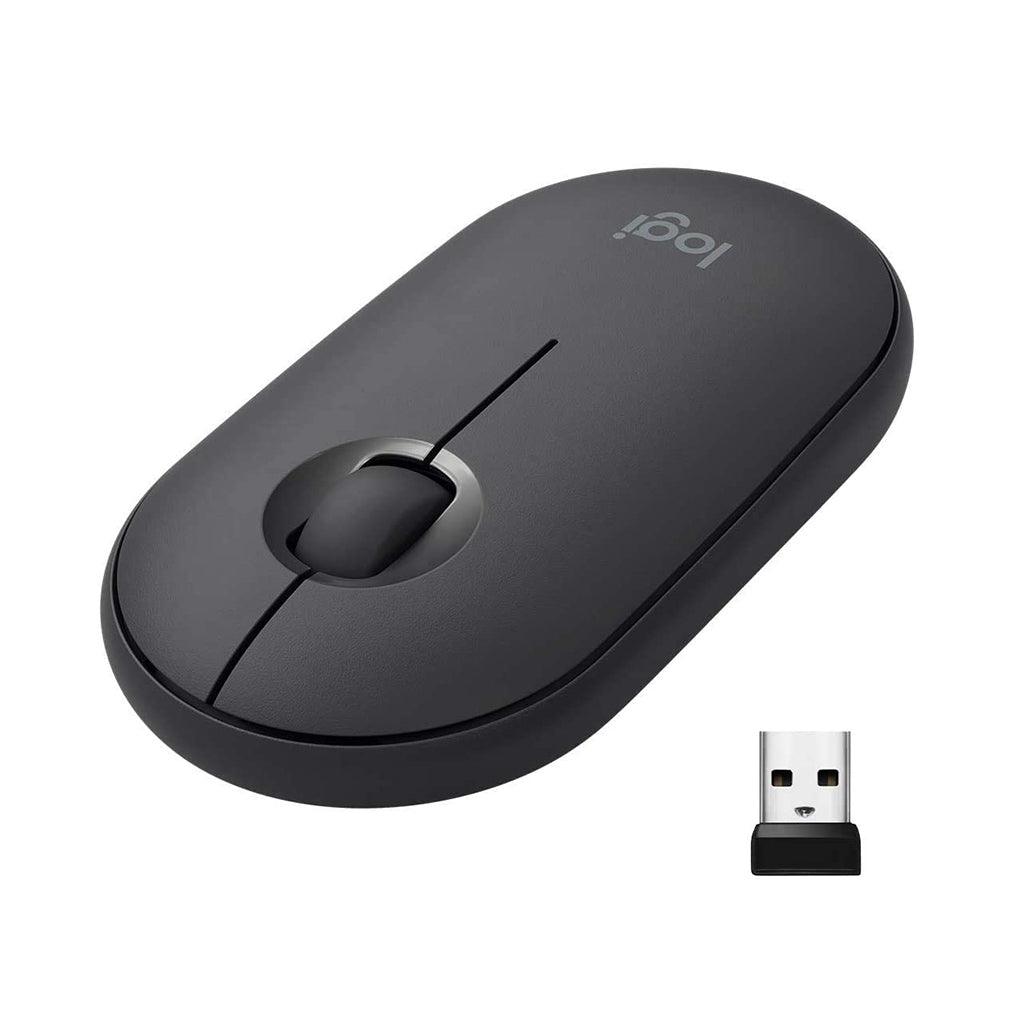 Logitech 910-005718 Pebble M350 Portable Wireless Mouse - Graphite, 29012765737212, Available at 961Souq