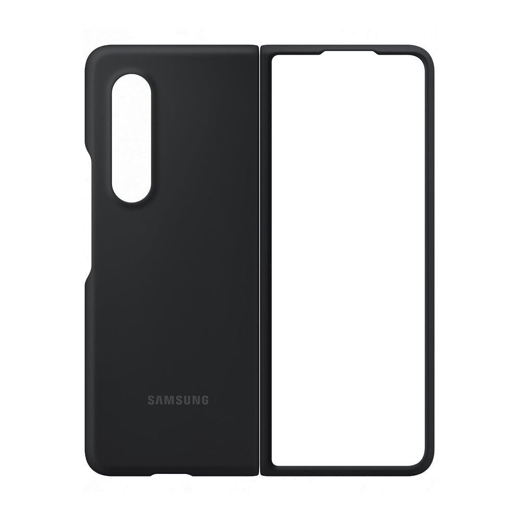 Spigen Silicone  Cover for Samsung Galaxy Z Fold3 (Black), 29221259247868, Available at 961Souq
