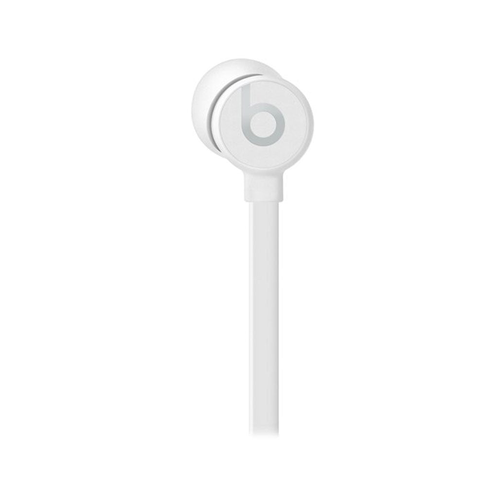 A Photo Of Beats urBeats3 Wired Earphones with Lightning Connector - White | Exceptional Sound, Ergonomic Fit, Tangle-Free Cable