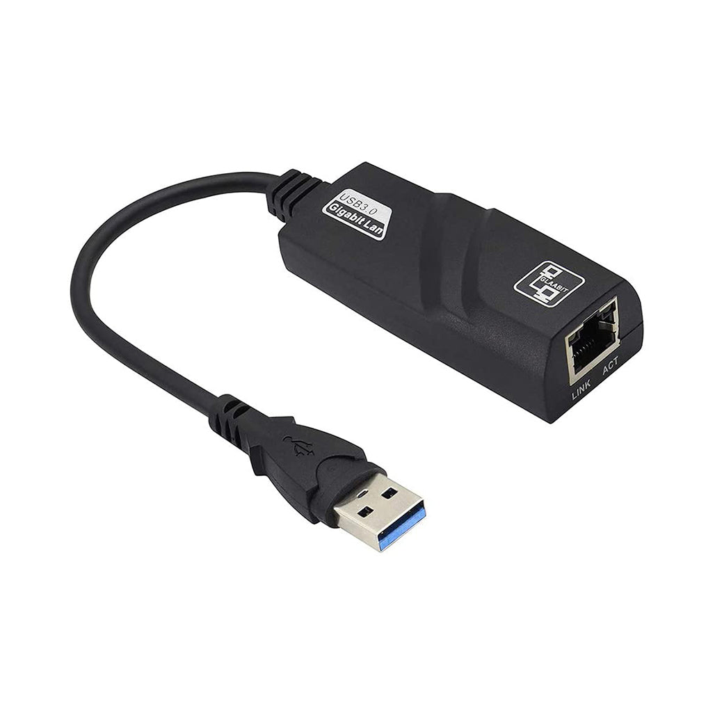 USB 3.0 Ethernet Adapter 10/100/1000Mbps, 22727699234988, Available at 961Souq