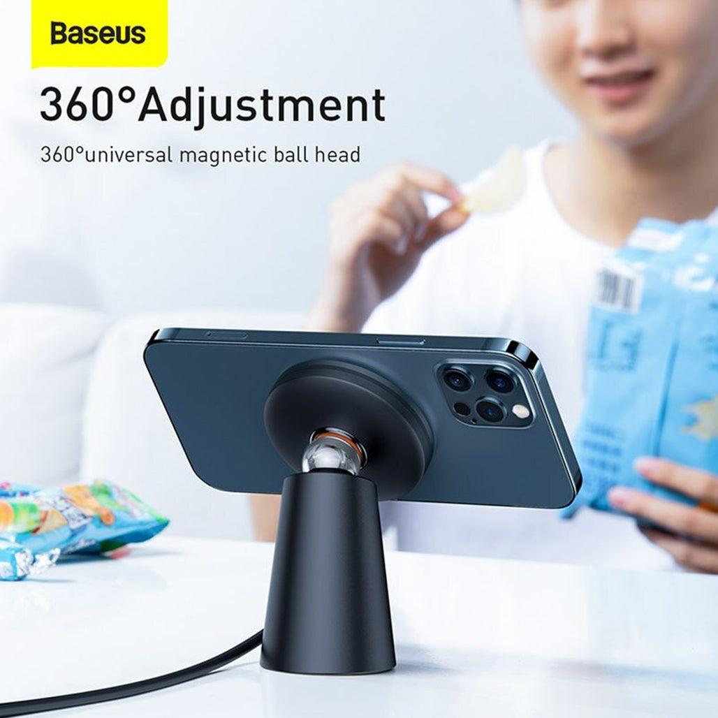 Baseus Simple Magnetic Stand Wireless Charger, 23189723775148, Available at 961Souq