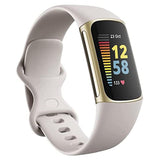 Fitbit Charge 5 Fitness Wristband with Heart Rate Tracker White from Fitbit sold by 961Souq-Zalka