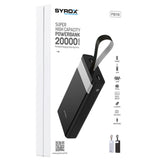 Syrox PB119 20000 Mah. Led / Flashlight Powerbank from Syrox sold by 961Souq-Zalka