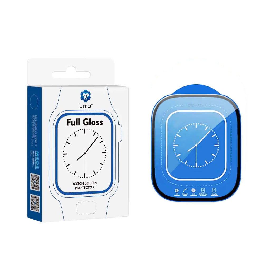 Lito Tempered Glass Screen Protector For Apple Watch Ultra 49mm, 31058807652604, Available at 961Souq
