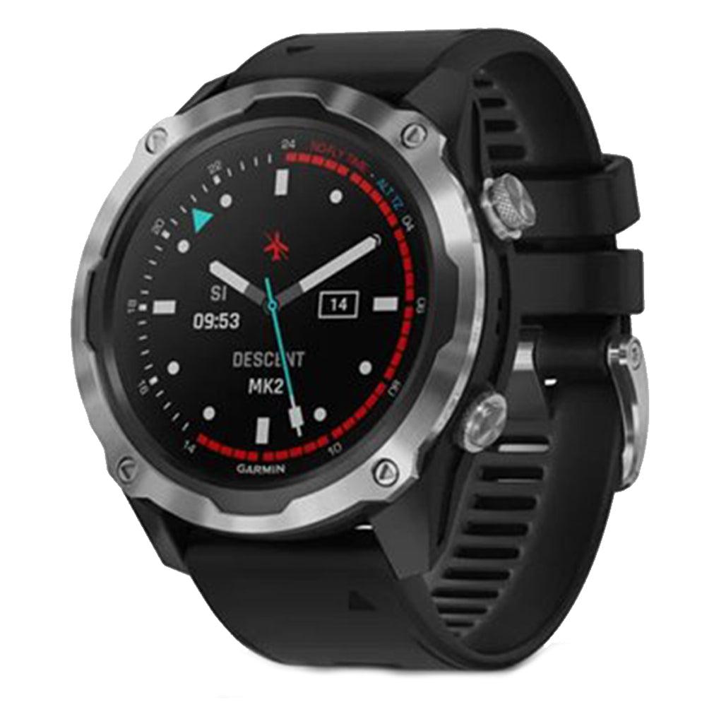 A Photo Of Garmin Descent MK2 - Stainless Steel With Black Band