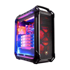 A Photo Of Cougar Panzer Max – Full Tower Gaming Case with Full-Sized Tempered Glass Panel and Advanced Cooling