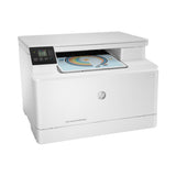 HP CLJ Pro MFP M182n 3in1 Print, Scan ,Copy, speed 16ppm Black Color, Res 600dpi, Scan Res 4800dpi, 800MHz Processor, 256MB Memory , USB2.0, Flatbed, Network, Mobile App,HP ePrint ,Airprint , Duty Cycle 30,000 pages from HP sold by 961Souq-Zalka
