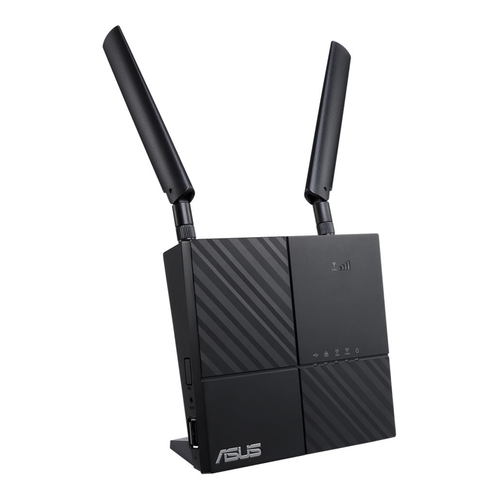 A Photo Of Asus AC750 4G-AC53U Dual-Band LTE Wi-Fi Modem Router | 4G LTE | Parental Controls | Guest Network