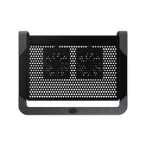 Cooler Master Notepal U2 Plus V2 Laptop Air Cooler, Dual 80mm Moveable Aluminum Material, Supports up to 17” Laptop from Cooler Master sold by 961Souq-Zalka