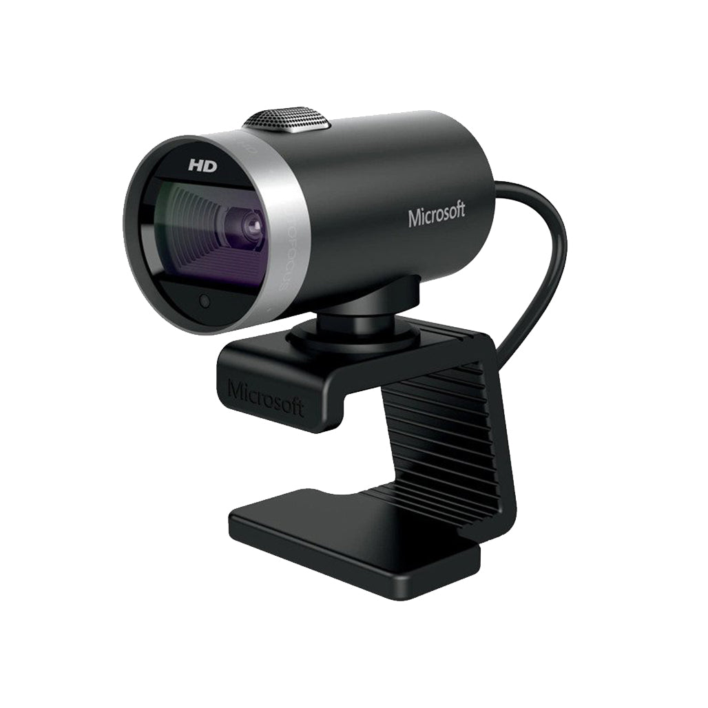 A Photo Of Microsoft LifeCam Cinema Webcam for Business – HD 720p Video Capture, USB 2.0