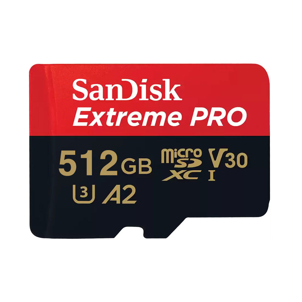 SanDisk Extreme Pro UHS-I/U3 Micro SDHC With 4K Ultra HD Ready 512GB from Sandisk sold by 961Souq-Zalka