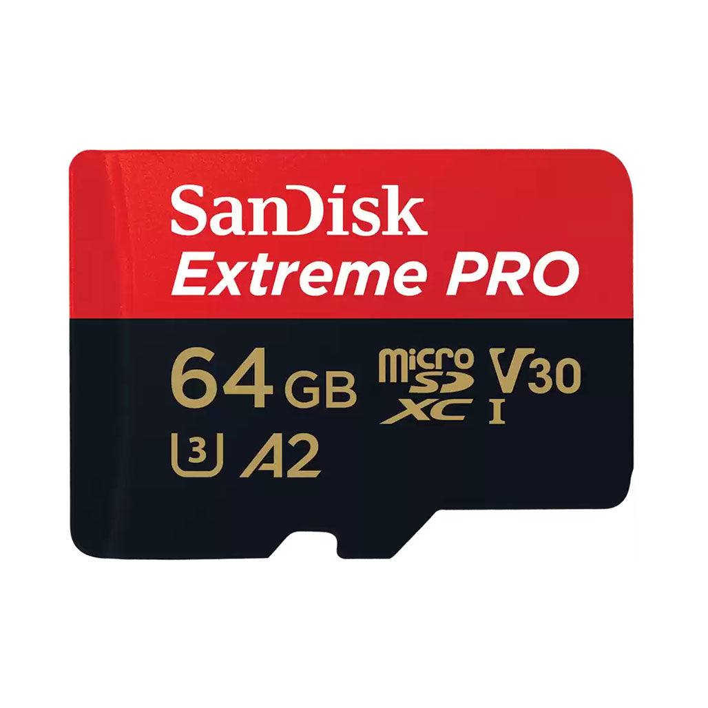 SanDisk Extreme Pro UHS-I/U3 Micro SDHC With 4K Ultra HD Ready 64GB from Sandisk sold by 961Souq-Zalka