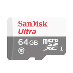 A Photo Of SanDisk Ultra UHS-I Class 10 microSDHC Card – High-Speed Storage with Up to 100MB/s