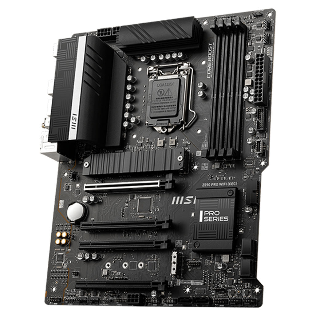 MSI MOTHERBOARD Z590 PRO WIFI - LGA 1200, 29814185853180, Available at 961Souq