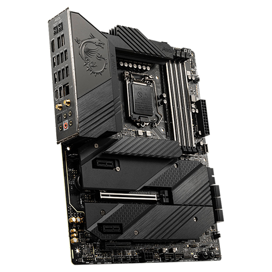 A Photo Of MSI MEG Z590 UNIFY MotherBoard - LGA 1200