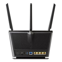 Asus RT-AX68U AX2700 Dual Band WiFi 6 (802.11ax) Router supporting AiProtection Pro network security, Advanced Parental Controls from Asus sold by 961Souq-Zalka