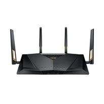 Asus RT-AX88U AX6000 Dual Band WiFi 6 (802.11ax) Router supporting M0U-MIMO and OFDMA technology from Asus sold by 961Souq-Zalka