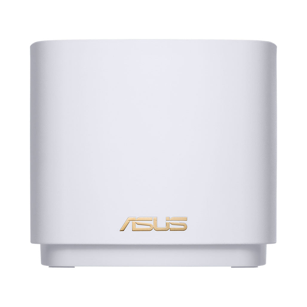 A Photo Of ASUS ZenWiFi AX Mini XD4 (White) – 3-Pack Mesh WiFi System, AX1800, Dual-Band, AiMesh, Alexa & IFTTT Support