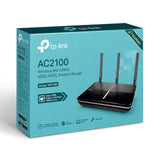TP-Link Archer VR2100 AC2100 Wireless MU-MIMO VDSL/ADSL Modem Router from TP-Link sold by 961Souq-Zalka