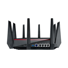 A Photo Of Asus RT-AC5300 Tri-Band Gigabit WiFi Gaming Router with MU-MIMO, supporting AiProtection