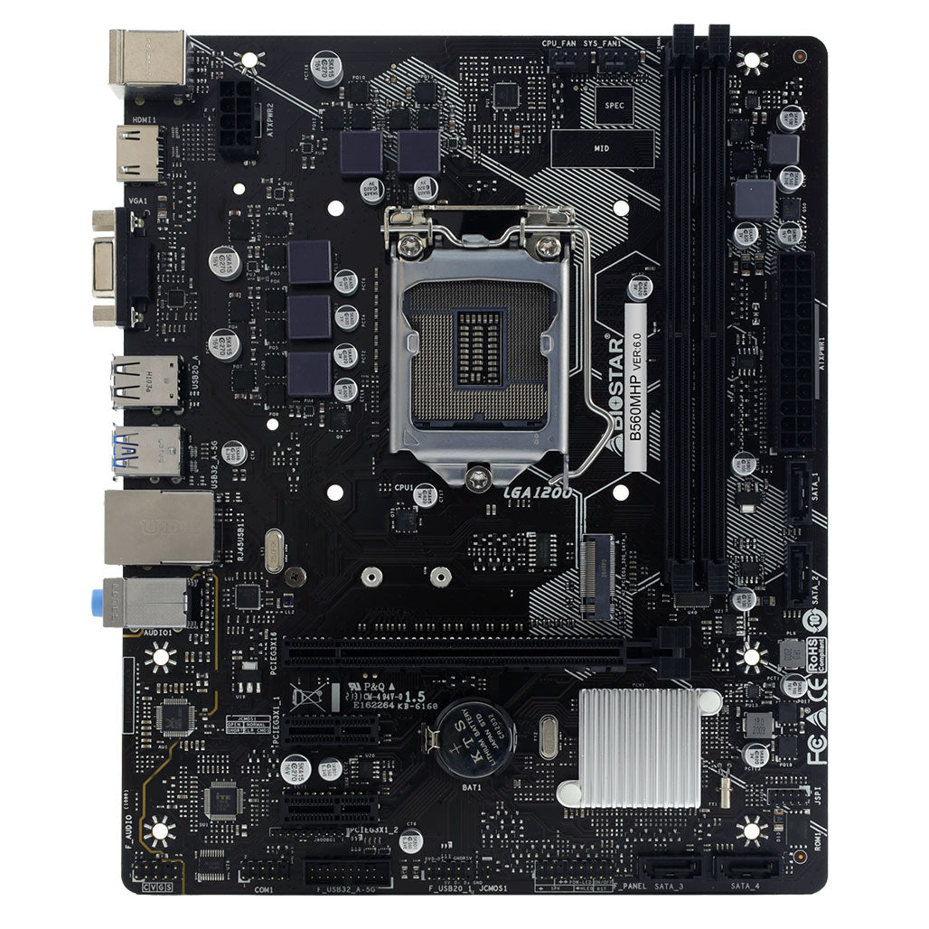 A Photo Of Biostar B560MHP - SUPPORTS 10TH AND 11TH GEN MotherBoard - LGA 1200