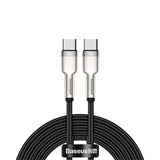 Baseus Cafule Series Metal Data Cable USB-C to USB-C 100W 2M from Baseus sold by 961Souq-Zalka