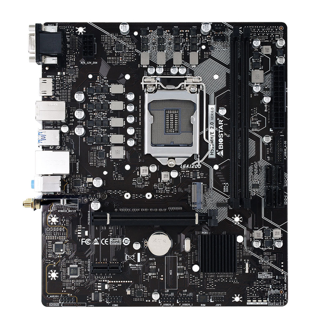 Biostar H510M Mother Board - LGA 1200, 29860896669948, Available at 961Souq