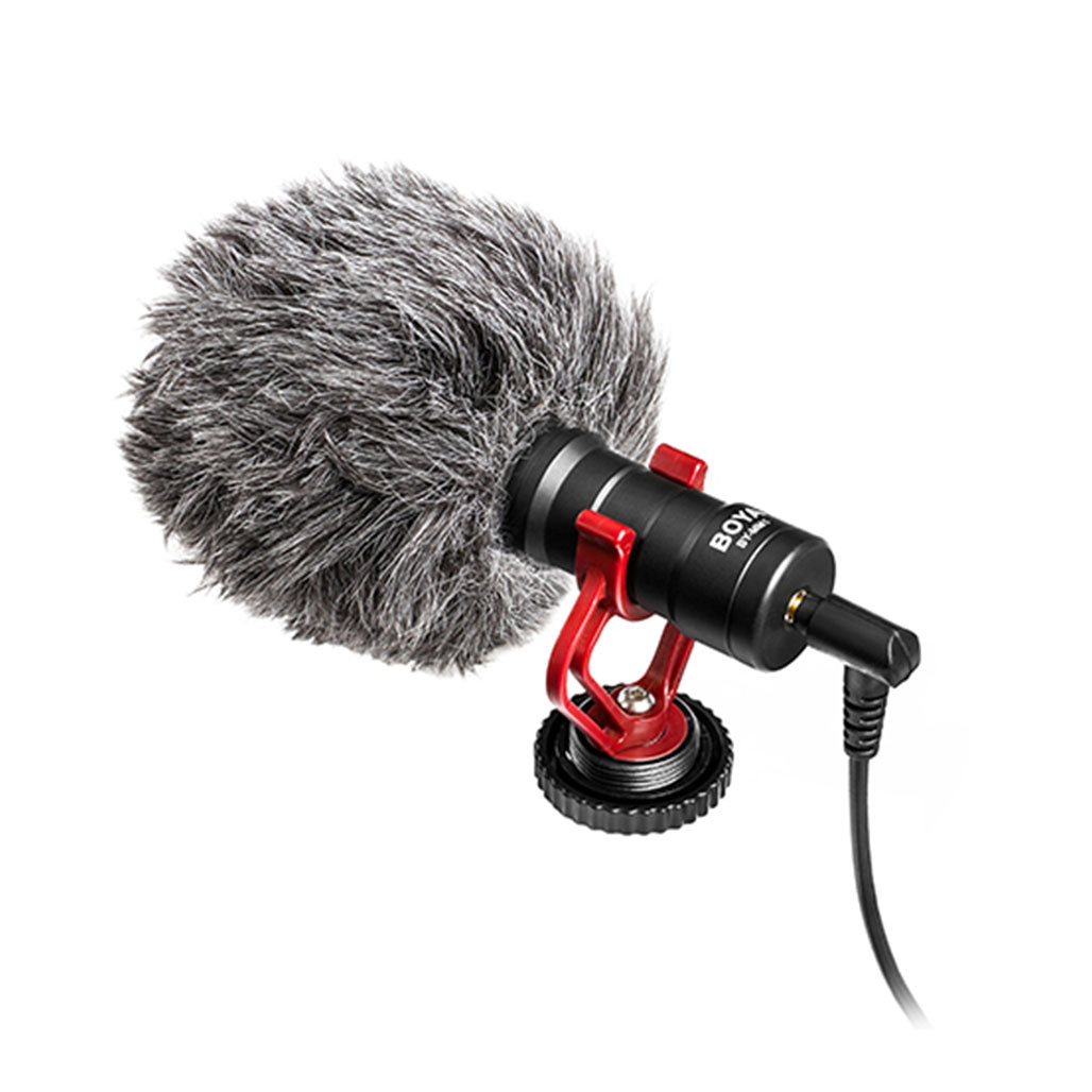 A Photo Of Boya BY-MM1 - Cardioid Microphone