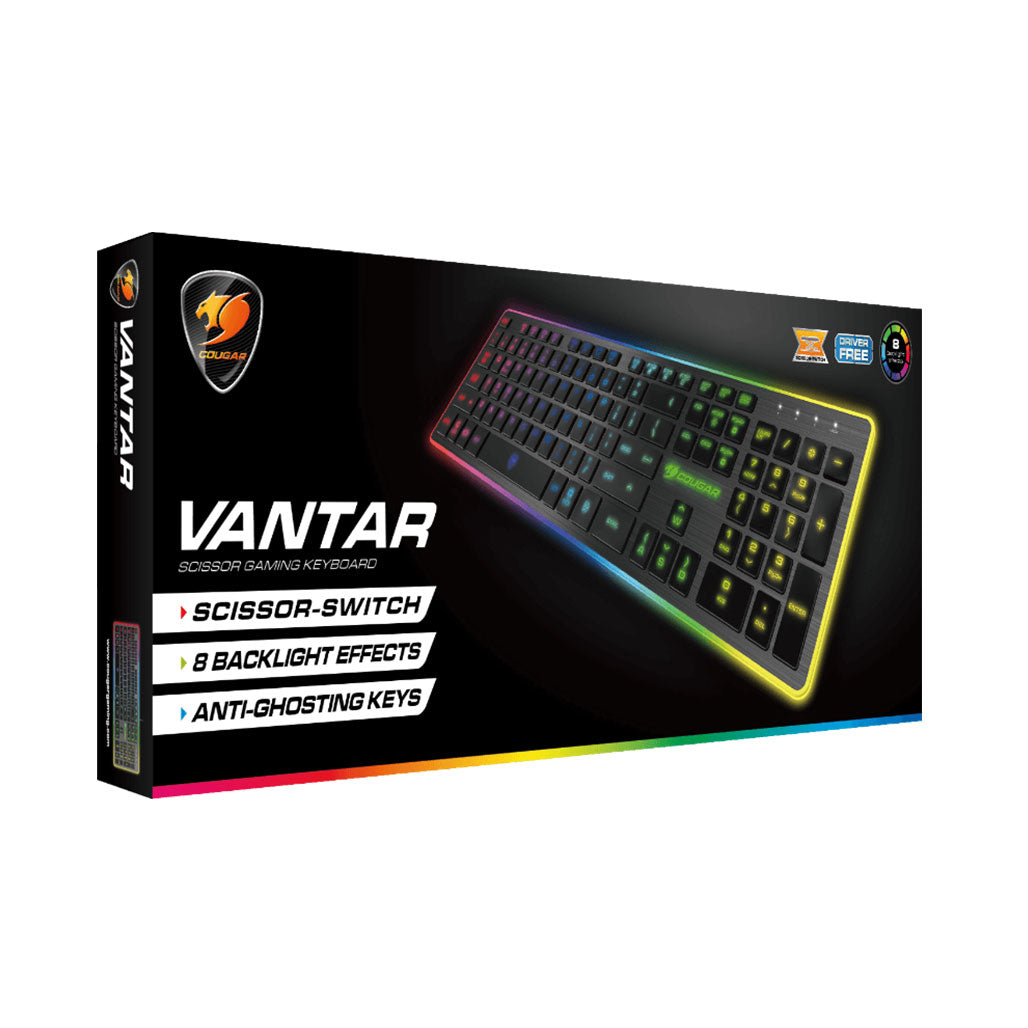 Cougar VANTAR Scissor Gaming Keyboard, 30753341178108, Available at 961Souq