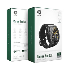 Green Lion Carlos Santos Smart Watch Black from Green Lion sold by 961Souq-Zalka