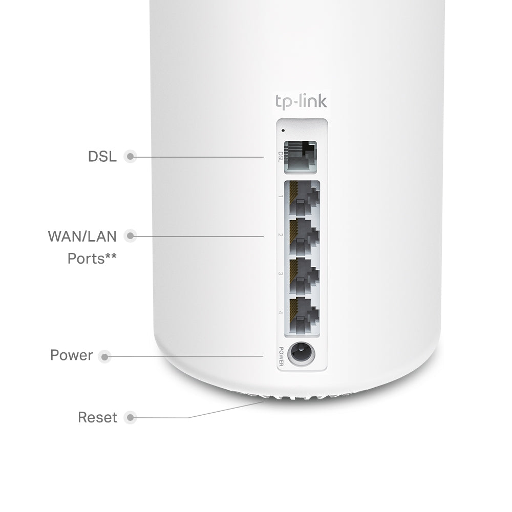 TP-Link Deco X20-DSL AX1800 VDSL Whole Home Mesh WiFi 6 Gateway from TP-Link sold by 961Souq-Zalka