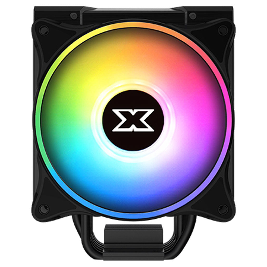 Xigmatek Windpower Pro (Black Anodize Finish,Twin AT120 ARGB Fan - ARGB LED Top Cover,Reinforced Metal Backplate), 29813028684028, Available at 961Souq
