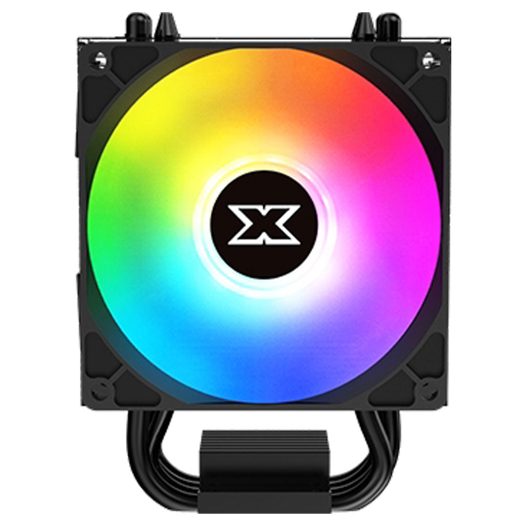 A Photo Of Xigmatec Windpower 964 RGB (Black Anodized, 90mm RGB PWM Fan)