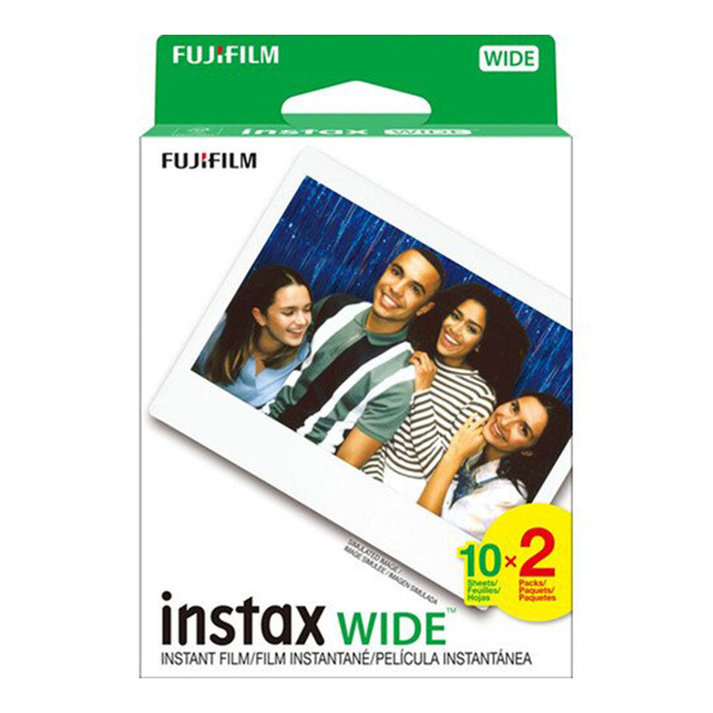 Fujifilm InstaX Wide Instant Film Pack, 31707664417020, Available at 961Souq